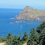 view of ocean from Lincoln City